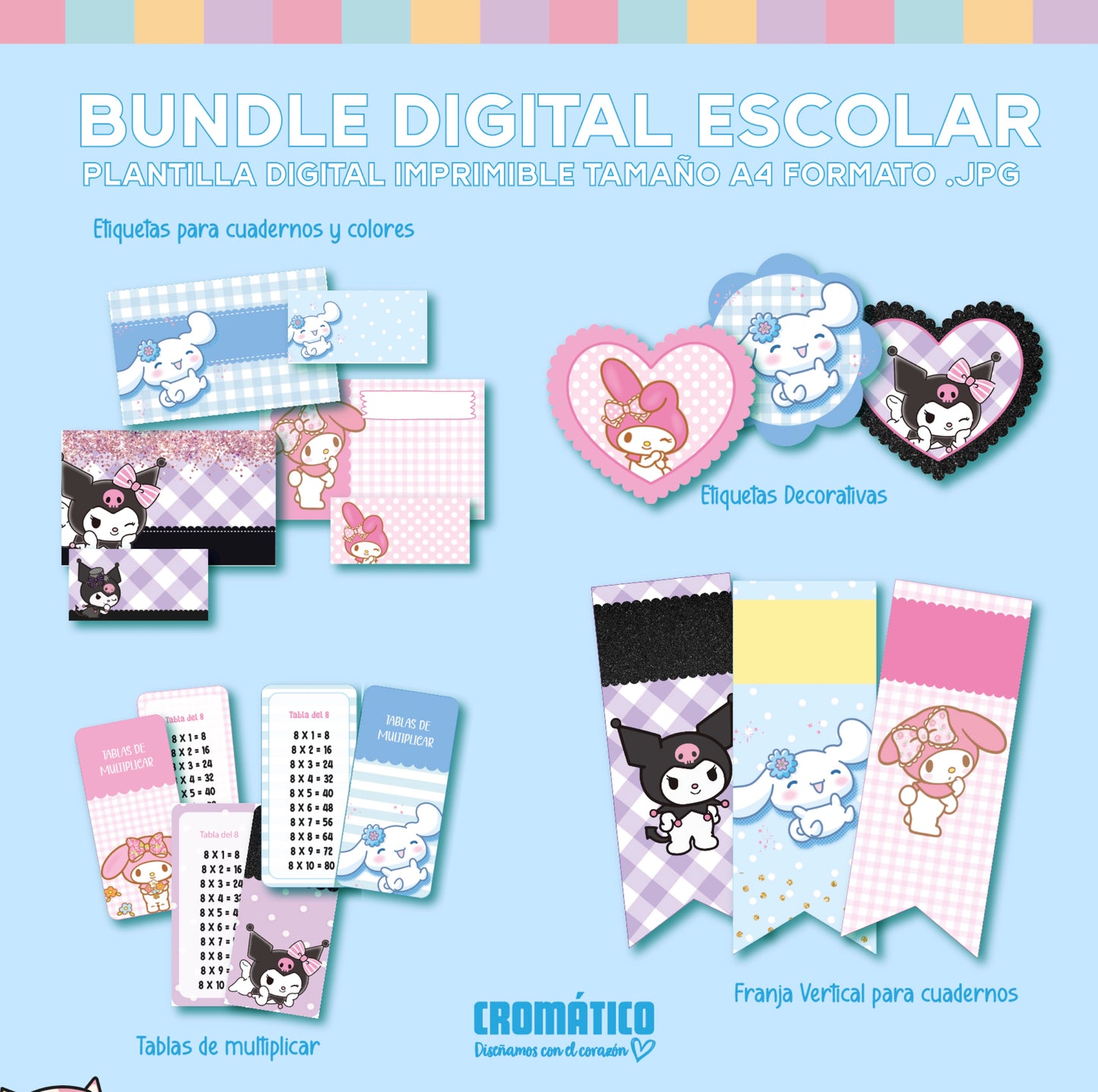 BUNDLE ESCOLAR SANRIO