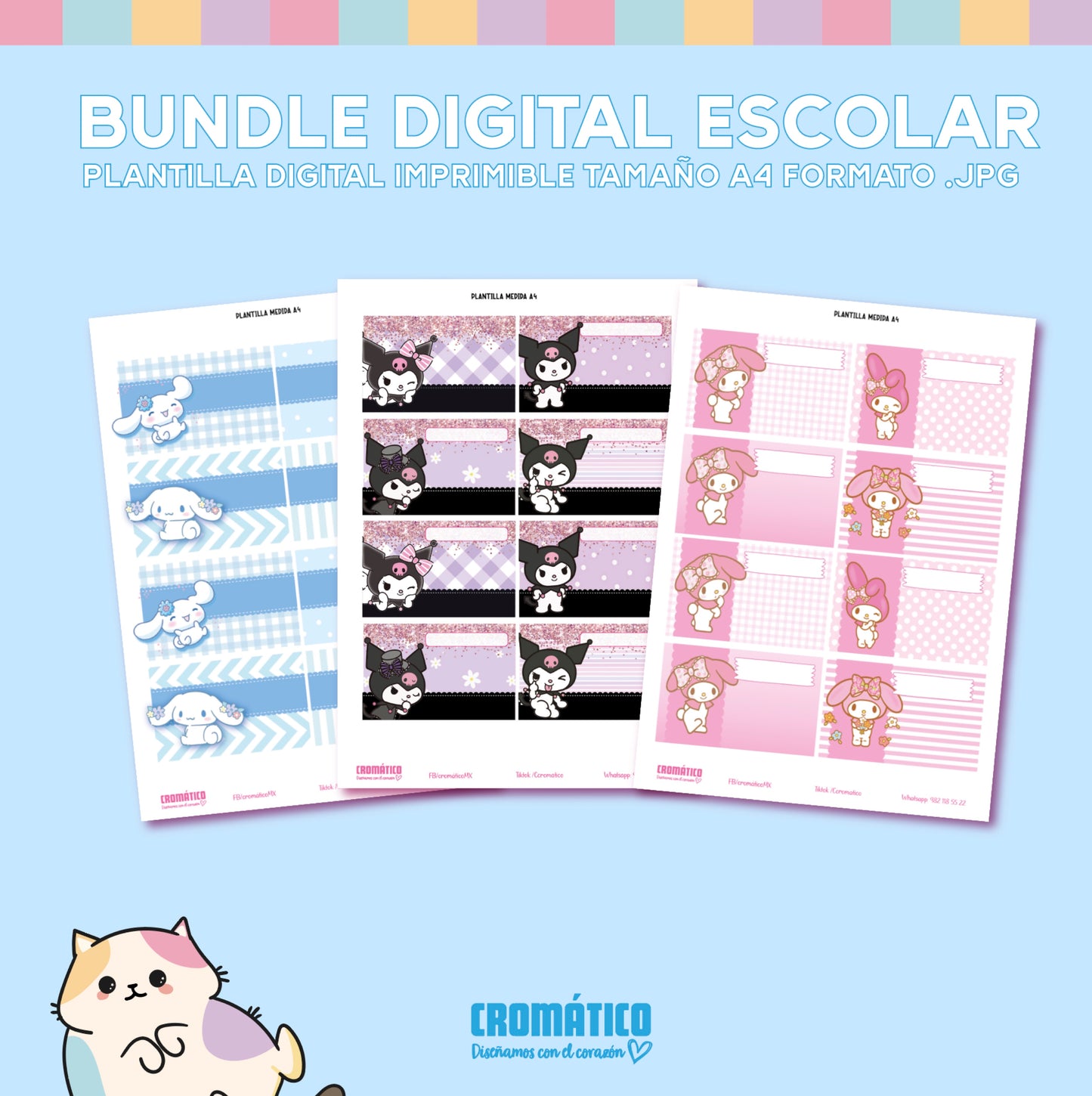 BUNDLE ESCOLAR SANRIO