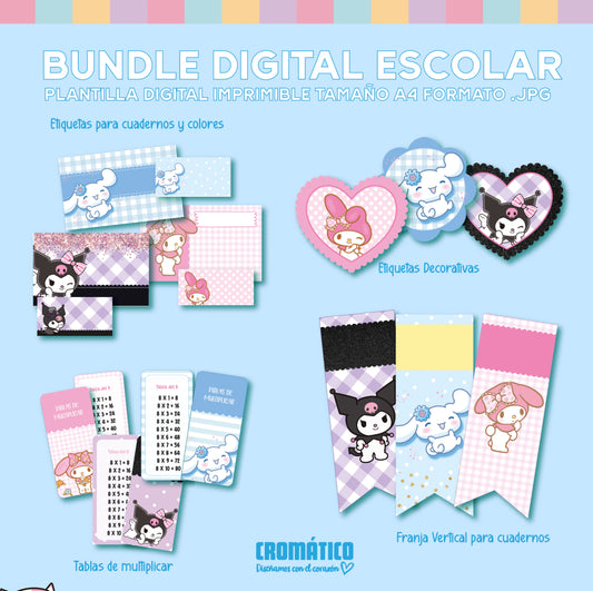 BUNDLE ESCOLAR SANRIO